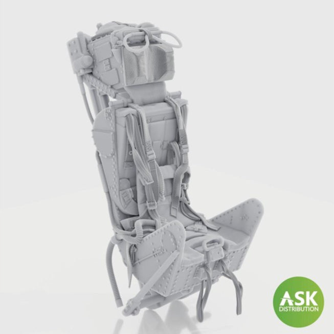 Art Scale Kit A32038 Ejection Seat - M.B Mk.2E with Seat Belts, with Survival Pack, rec. for Gloster Meteor, Revell 1/32 – imagen 4