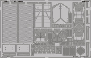 Eduard 48669 F-22A exterior 1/48 Hasegawa