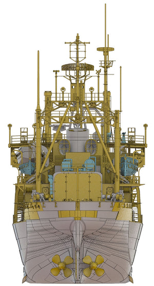 Hasegawa HP001 Antarctic research ship Soya Second Antarctic expedition 1/250 – image 8