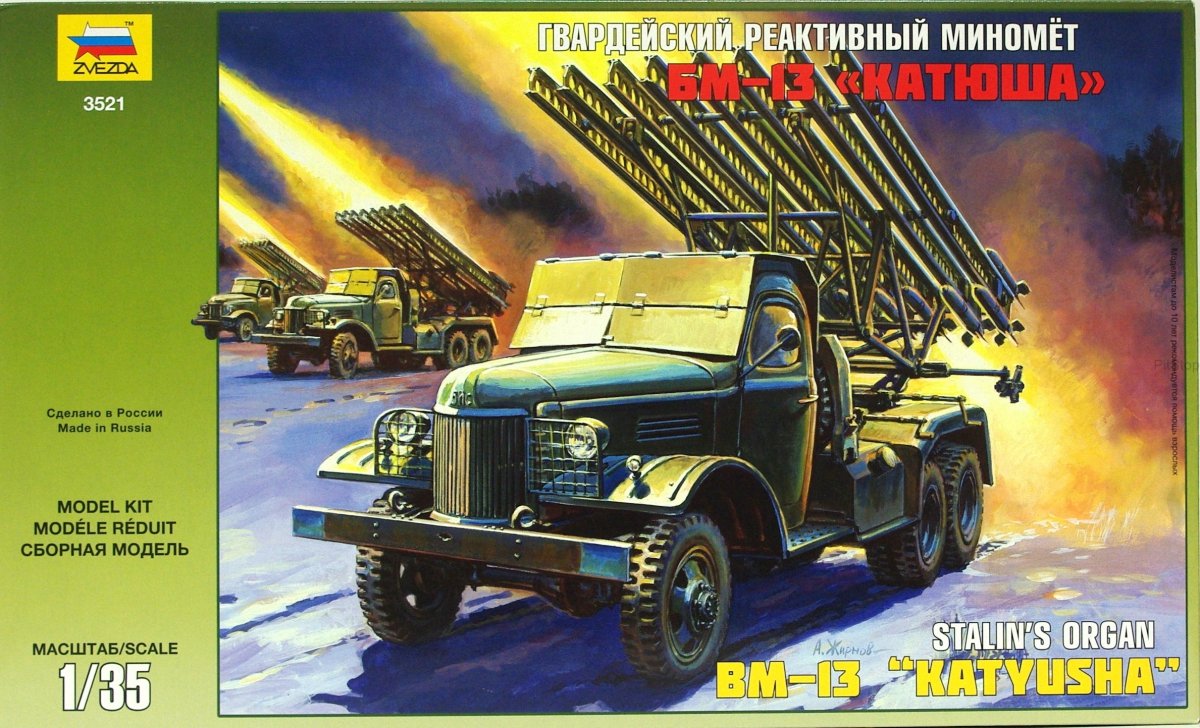 Zvezda 3521 BM-13 Katyusha (1/35)