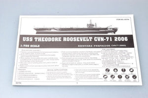 Trumpeter 05754 USS Theodore Roosevelt CVN-71 2006 1/700 – immagine 4