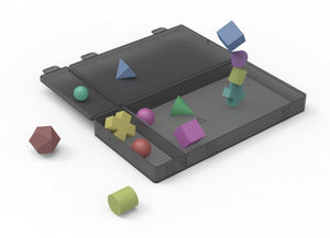 DSPIAE BOX-2 Black Plastic Accessory Storage Box 208/103/26 mm / Pojemnik na akcesoria – zdjęcie 2