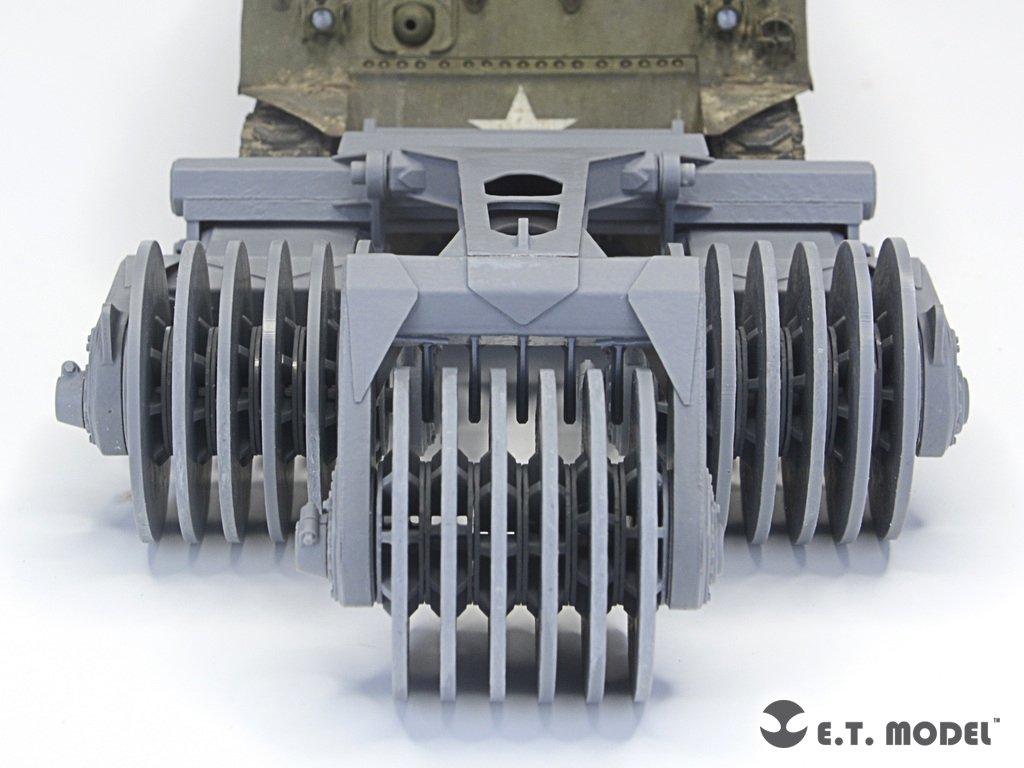 ET Model P35-041 WWII US ARMY T1E1 &amp;quot;Earthworm&amp;quot; Mine Exploder (for Late M32B1 Hull) ( 3D Printed ) 1/35 – image 6