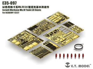 ET Model E35-097 Israel Merkava Mk.IV Tank LIC Basic (For ACADEMY 13227) (1/35)