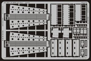 Eduard 32284 P-40M gun bay HASEGAWA 1/32