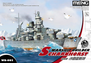 Meng Model WB-002 Warship Builder Series Scharnhorst