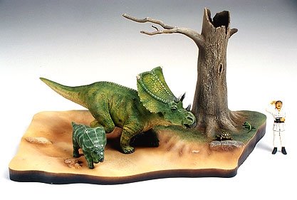 Ensemble de diorama Tamiya 60101 Chasmosaurus – image 2