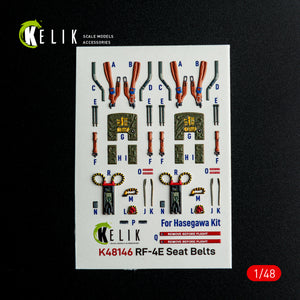 KELIK K48146 RF-4E - interior 3D decals for Hasegawa kit 1/48 – zdjęcie 8