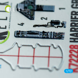 KELIK K72228 Harrier Gr1/Gr3 (Early) - interior 3D decals for Italeri kit 1/72 – image 5