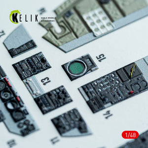 KELIK K48147 F-41/S - interior 30 decals for Hasegawa kit 1/48 – immagine 10