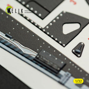 KELIK K32063 A-7E CORSAIR II - interior 3D decals for Trumpeter kit 1/32 – immagine 4