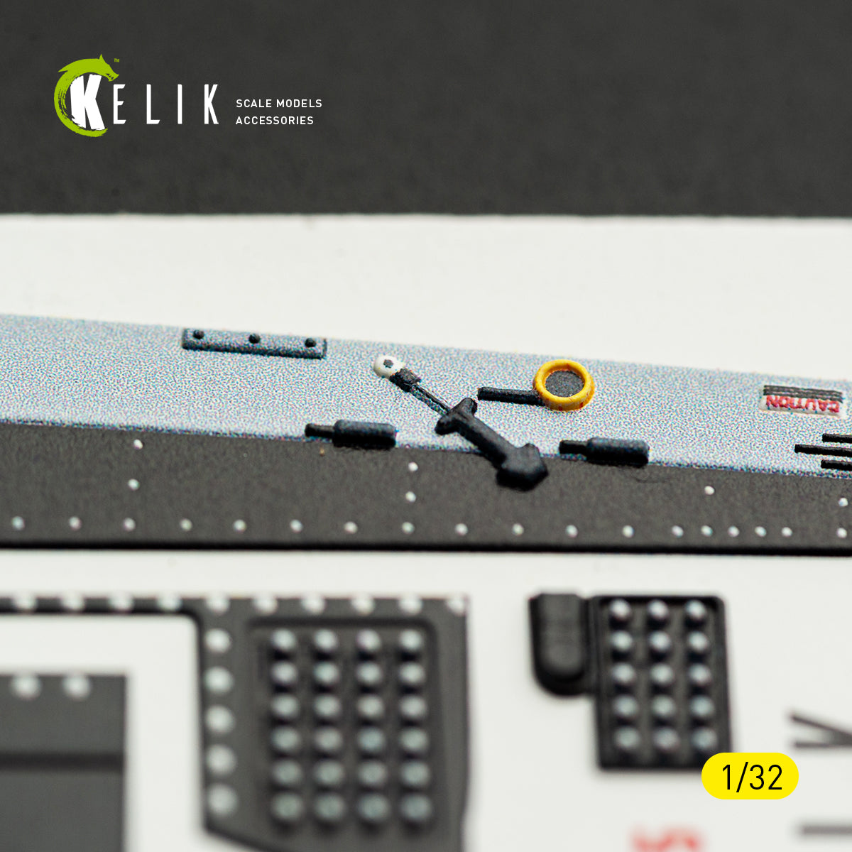KELIK K32063 A-7E CORSAIR II - interior 3D decals for Trumpeter kit 1/32 – immagine 5