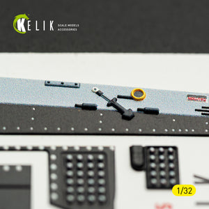 KELIK K32063 A-7E CORSAIR II - interior 3D decals for Trumpeter kit 1/32 – immagine 5