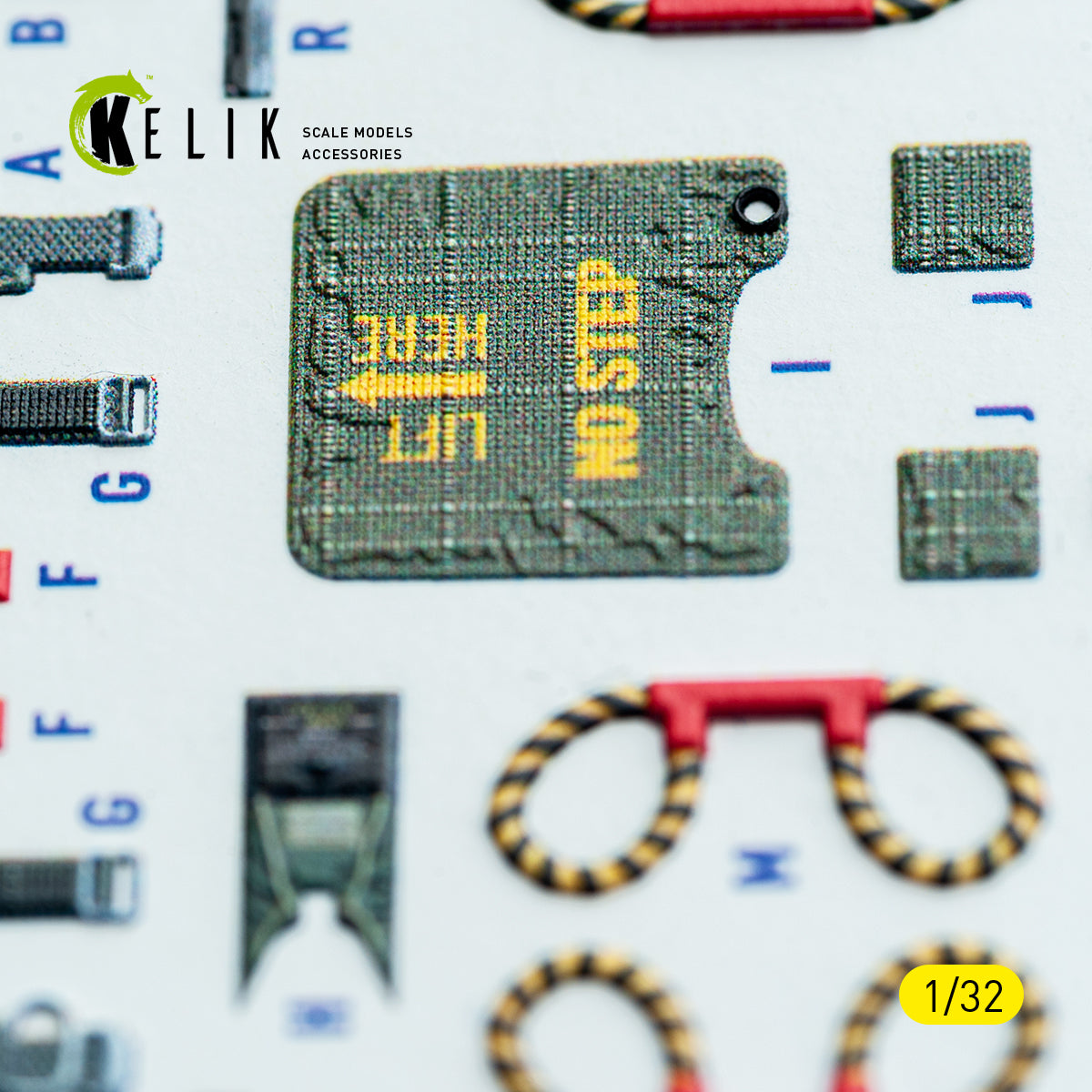 KELIK K32048 F-4C - interior 3D decals for Tamiya kit 1/32 – image 6