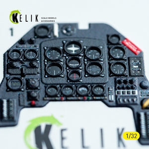 KELIK K32050 Ju-870 - interior 3D decals for Hasegawa kit 1/32 – immagine 3