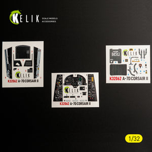 KELIK K32062 A-7D CORSAIR II - interior 30 decals for Trumpeter kit 1/32 – image 5