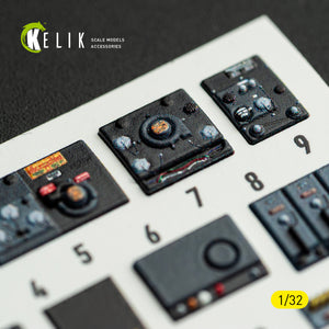 KELIK K32064 Avionics for A-7E/D CORSAIR II - exterior 3D decals for Trumpeter kit 1/32 – image 3