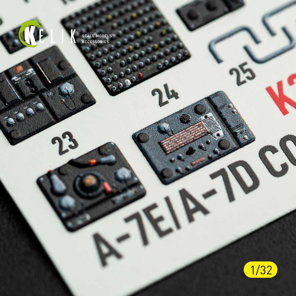 KELIK K32064 Avionics for A-7E/D CORSAIR II - exterior 3D decals for Trumpeter kit 1/32 – image 4
