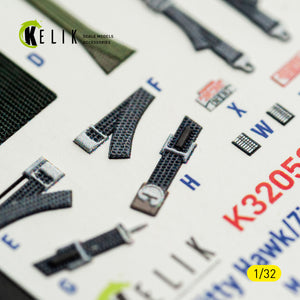KELIK K32058 RF-5E - interior 3D decals for Kitty Hawk/Zimi models kit 1/32 – obrázek 7