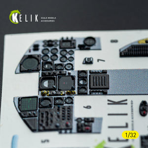 KELIK K32051 F-15C (early) - interior 30 decals for Tamiya kit 1/32 – zdjęcie 13