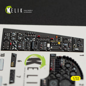 KELIK K32062 A-7D CORSAIR II - interior 30 decals for Trumpeter kit 1/32 – image 11