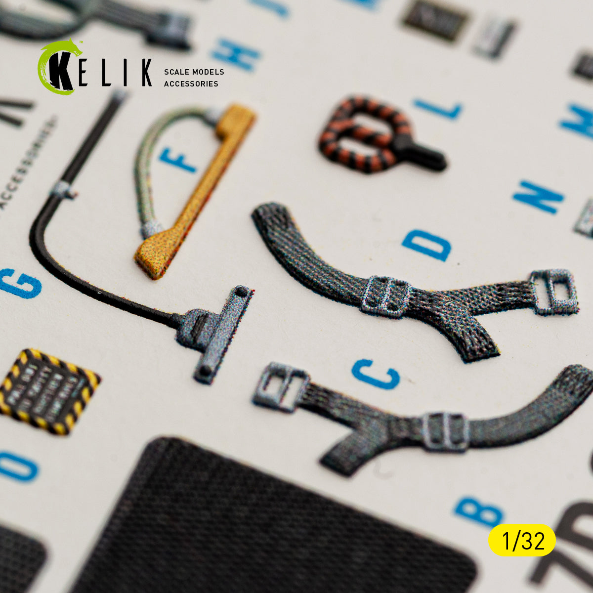 KELIK K32062 A-7D CORSAIR II - interior 30 decals for Trumpeter kit 1/32 – image 13