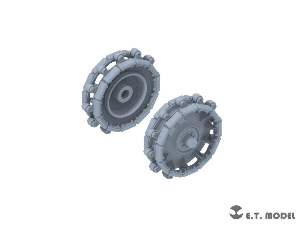 ET Model P35-066 WWII German Sd.kfz.250/Sd.kfz.10 Sprockets &amp;amp; Track links ( 3D Printed ) 1/35 – image 2