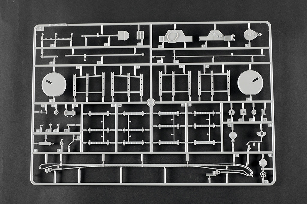 Trumpeter 00944 Pz.Kpfw.VI Ausf.E Sd.Kfz.181 Tiger I (Medium Production) 1/16 – imagen 37