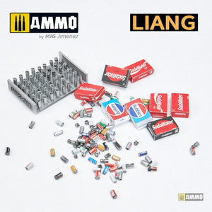 Liang 0412 3D-Print Model Soda Cans + Cardboard Boxes 2000s-2020s 1/35 – image 8