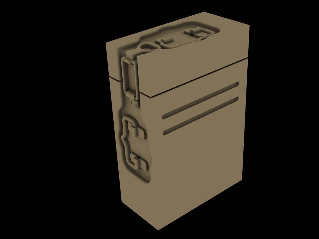 Panzer Art RE35-568 Metal ammo boxes for 20mm FlaK38 (12pcs) 1/35