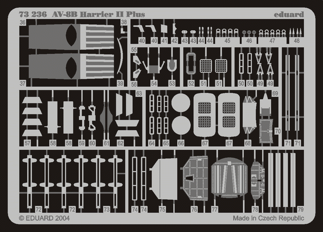 Eduard 73236 AV-8B Plus 1/72 HASEGAWA – image 2