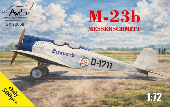 Avis 72058 Messerschmitt M-23b Bismarck 1/72