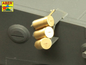 Aber 16026 Smoke grenade launchers for German vehicles such as: Tiger I, Panther D, Puma, Luchs, Stug IIIG 1/16 – image 14