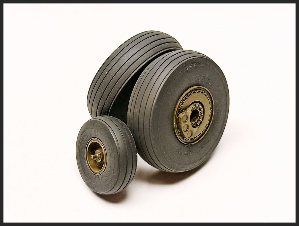 Clear Prop! CPA35002 CH-54A Tarhe wheels set for ICM kit 1/35 – image 3