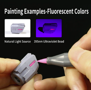 DSPIAE MKF-07 Water-Based Soft Head Marker Fluorescent Pink – Bild 4