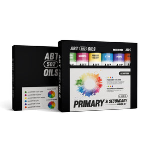 502 Abteilung ABT309 PRIMARY &amp;amp; SECONDARY COLORS SET 6x20ml – zdjęcie 2