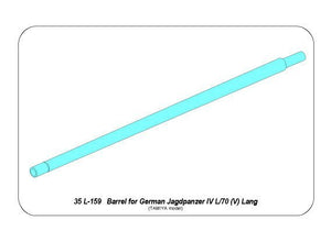Aber 35L-159 Barrel for German Jagdpanzer IV L/70 (V) Lang 1/35 – Bild 8