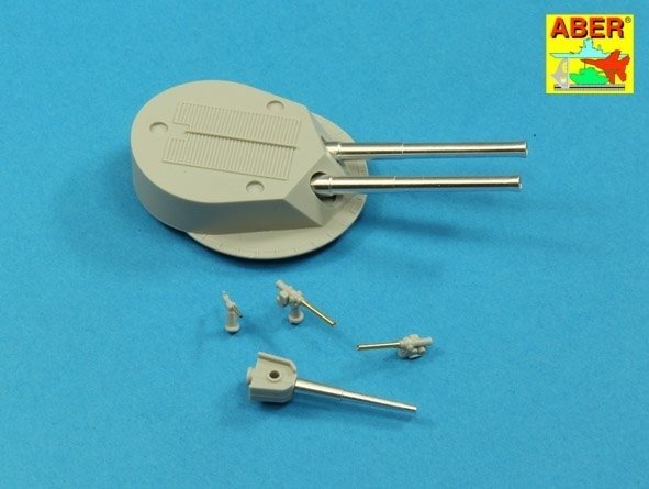 Aber 200L-07 Armament for Japanese pre-dreadnought Mikasa 305mm x 4, 152mm x 14, 76mm x 20, 37mm x 12 1/200 – Bild 4