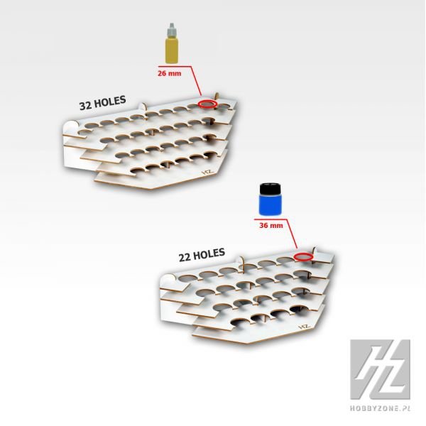 Hobby Zone HZ-s1nb 36mm Corner Model Paint Stand – image 2