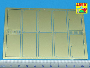 Aber 35A028 Side skirts for Panther Ausf.G and Jagdpanther – Bild 2