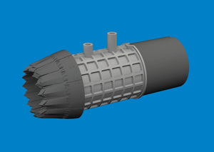Eduard 6481091 F-35B exhaust nozzle PRINT TAMIYA 1/48