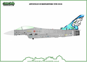 ModelMaker Decals D48145 Apennine Eurofighters NTM 2018 1/48