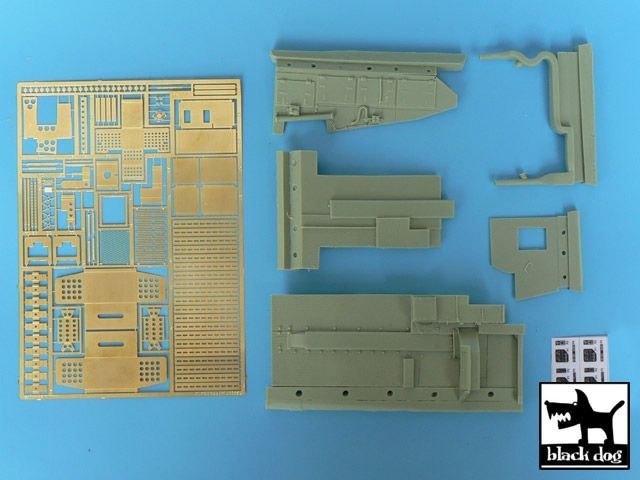 Intérieur du M1126 Stryker (ICV) Black Dog T35001 pour le kit AFV Club 35126 au 1/35 – image 5