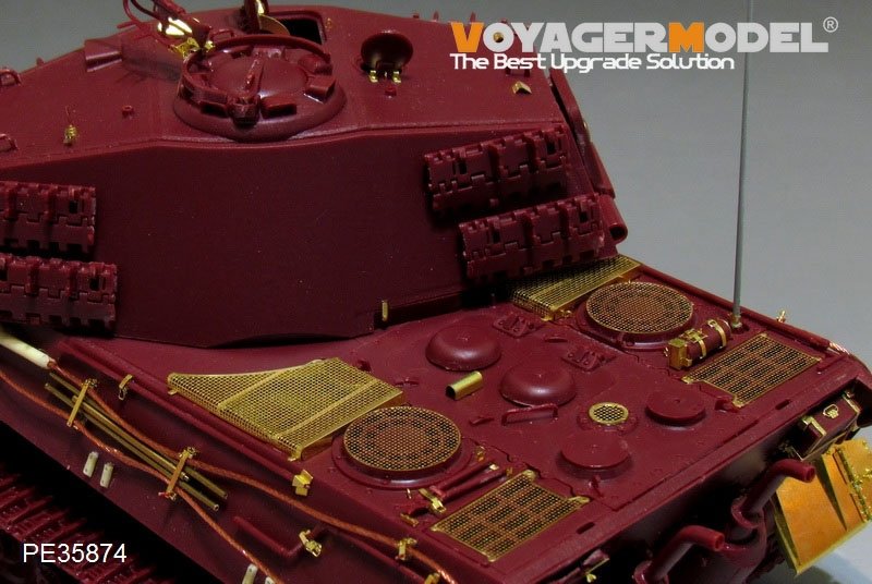 Voyager Model PE35874 WWII German King Tiger (Hensehel Turret) for MENG 1/35 – image 10