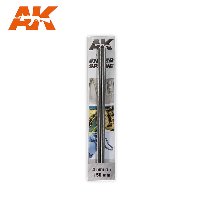 AK Interactive AK9186 SILVER SPRING 4MM Ø