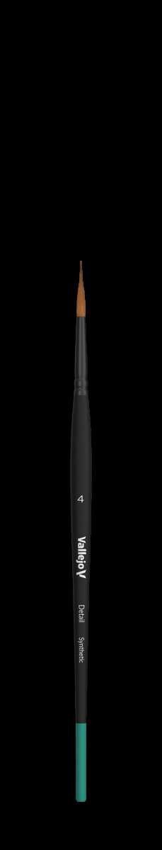 VALLEJO B02004 - Brush - Detail - Round Synthetic No. 4 – image 2