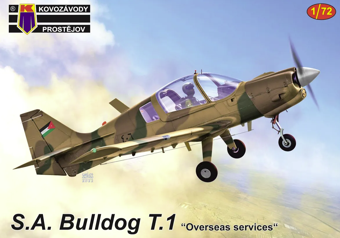 Kovozavody Prostejov KPM0301 SA Bulldog T.1 &amp;quot;Overseas services&amp;quot; 1/72