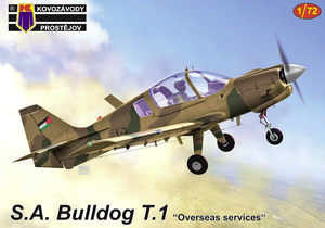 Kovozavody Prostejov KPM0301 SA Bulldog T.1 &amp;quot;Overseas services&amp;quot; 1/72