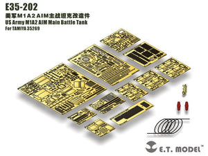 ET Model E35-202 US Army M1A2 AIM Main Battle Tank (For TAMIYA 35269) (1/35)