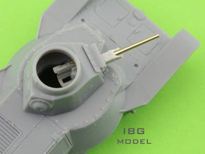 Master GM-72-015 Type 95 Ha-Go - 37 mm Type 94 gun barrel with resin mount (for IBG model) 1/72 – immagine 2